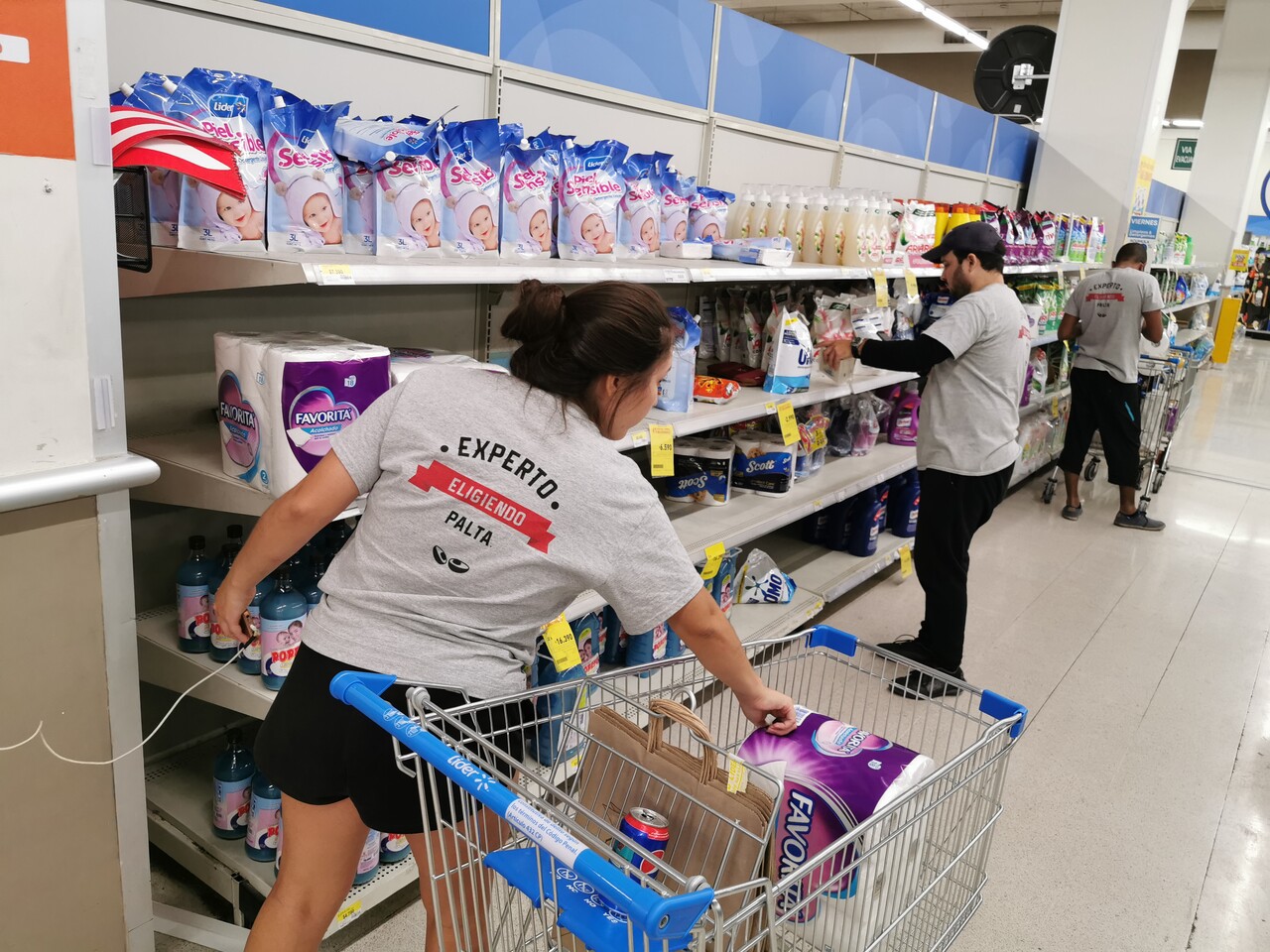 Cornershop en el supermercado