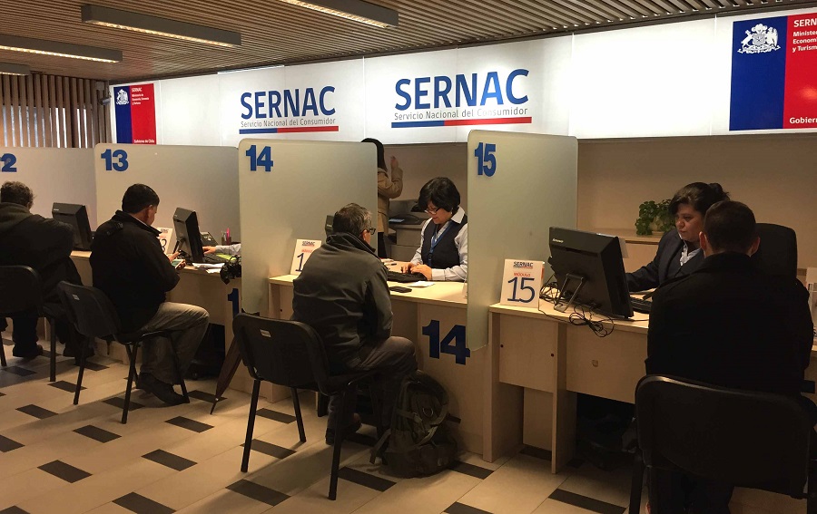 Oficina de atención de Sernac