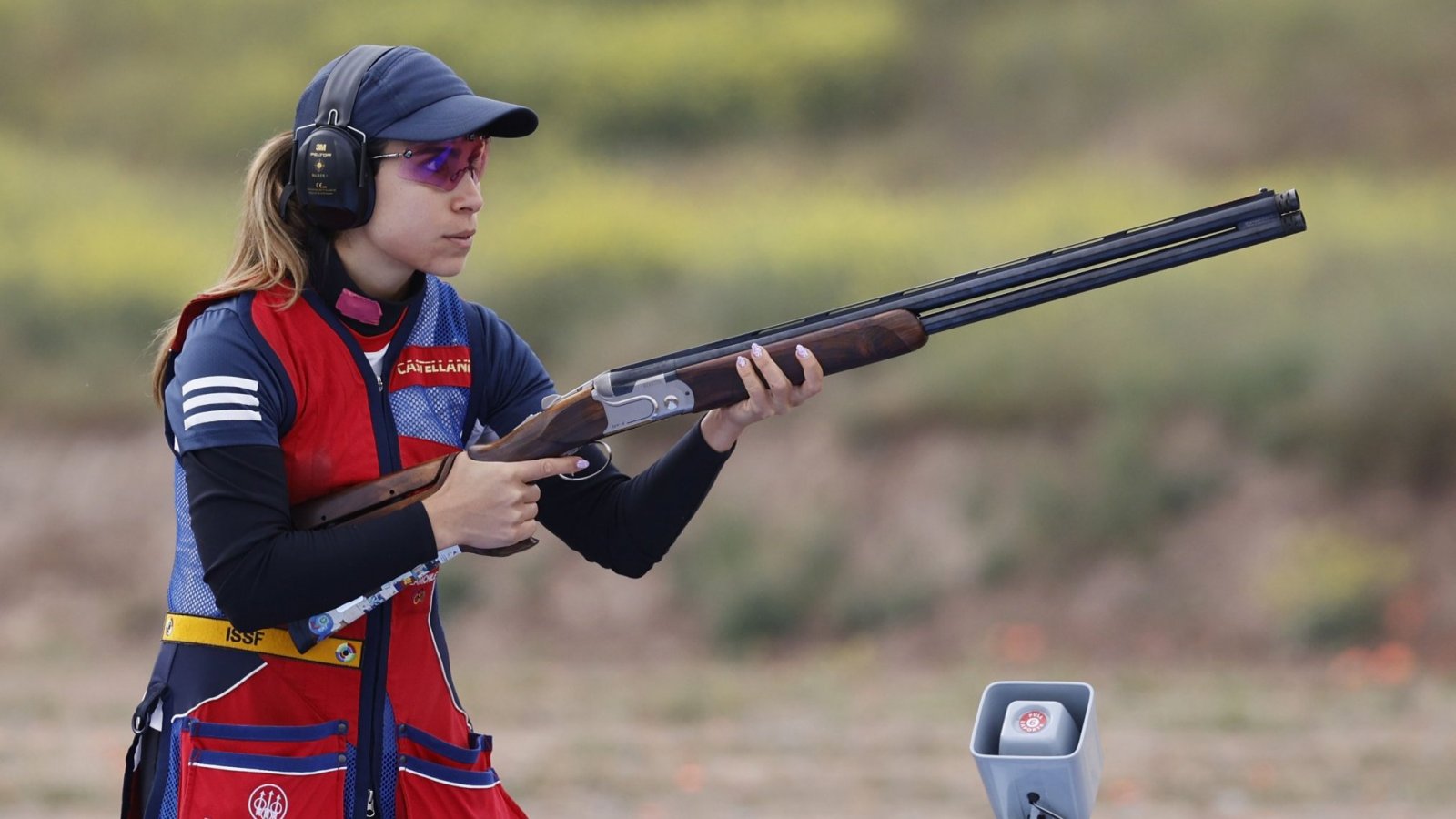 Francisca Crovetto en el tiro skeet de Santiago 2023