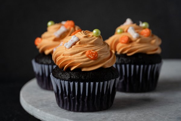 Receta de muffins para halloween 2023