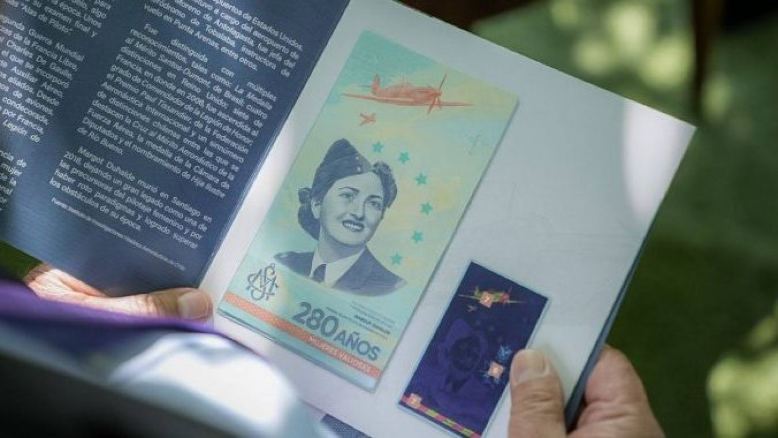 Billetes conmemorativos de Margot Duhalde se agotan a 3 días de su lanzamiento