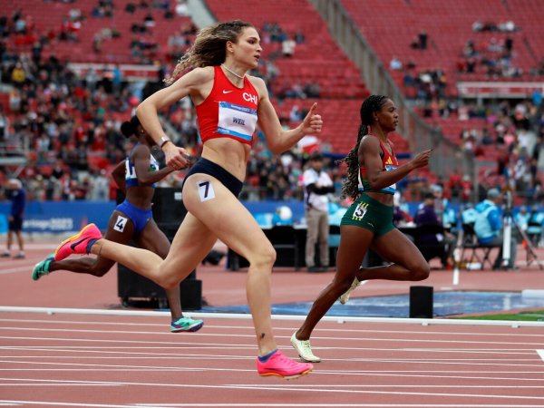 Martina Weil en los Juegos Panamericanos Santiago 2023.