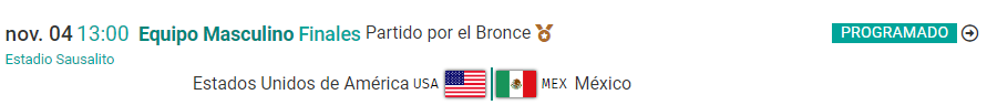 final bronce santiago 2023