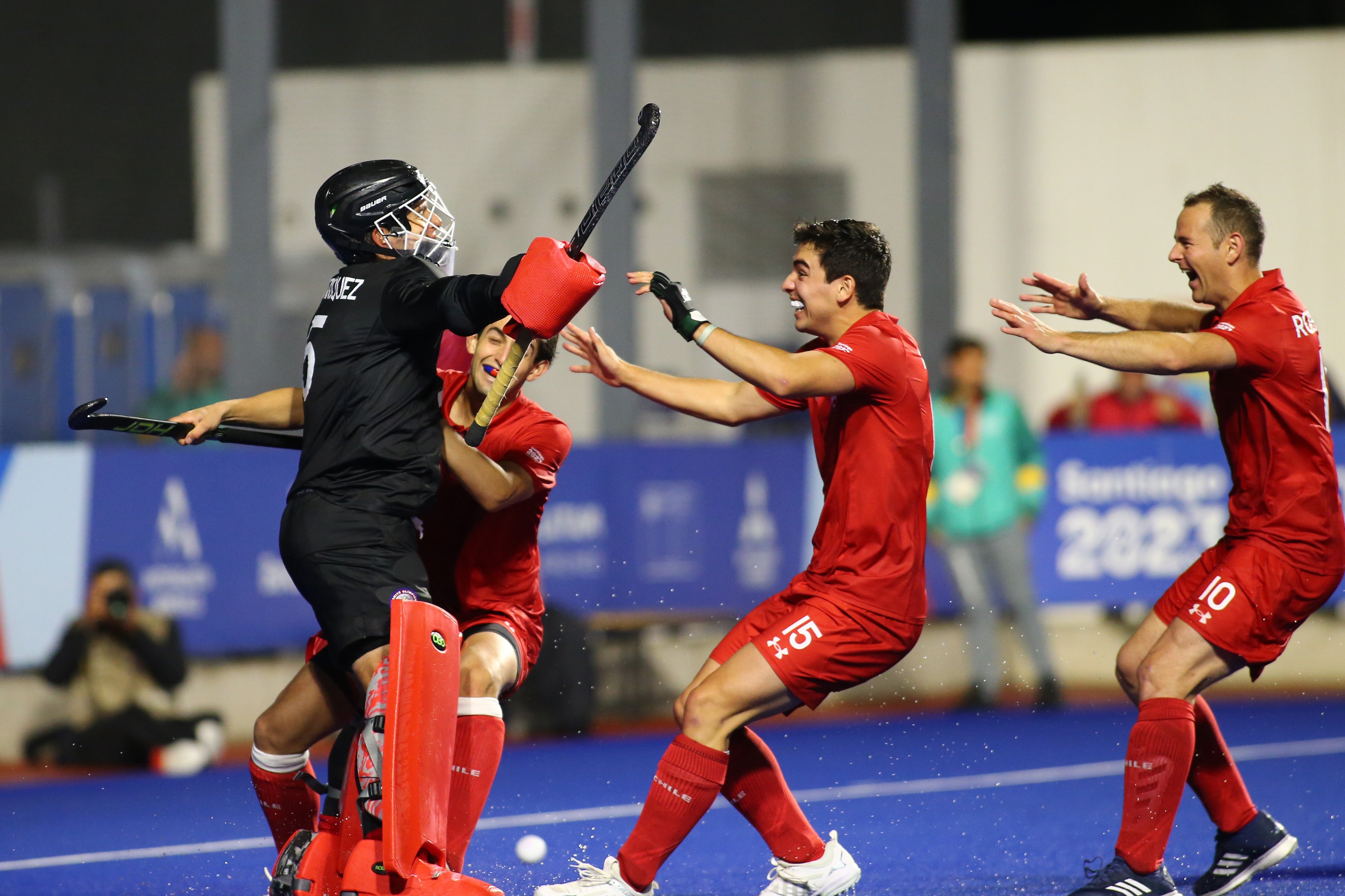 Selección nacional de hockey césped.