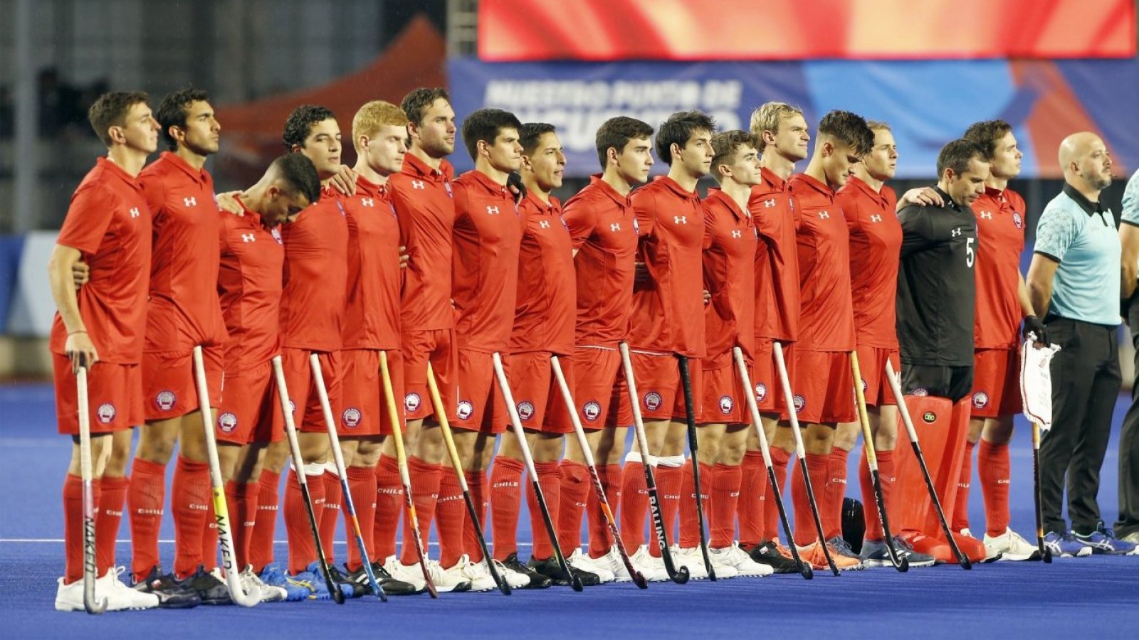 Diablos del hockey césped chileno.