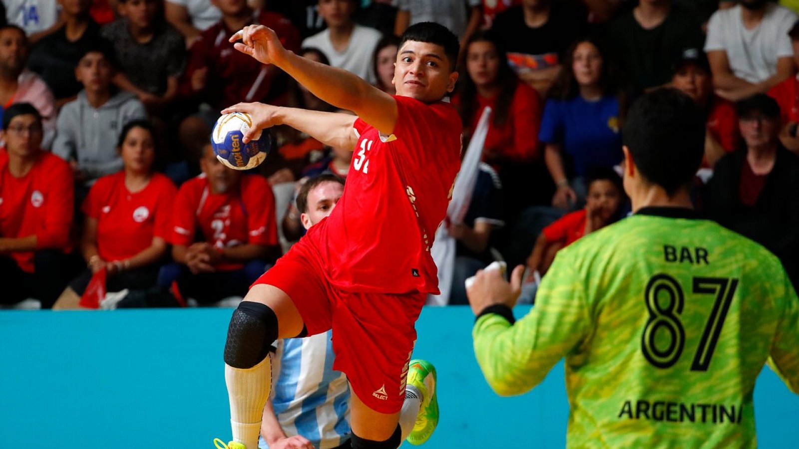 Selección chilena de balonmano en los Juegos Panamericanos Santiago 2023