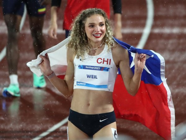 Martina Weil en los Juegos Panamericanos Santiago 2023.