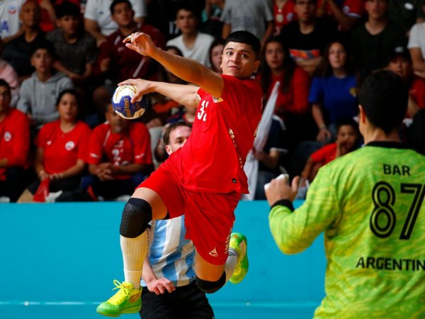Selección chilena de balonmano en los Juegos Panamericanos Santiago 2023