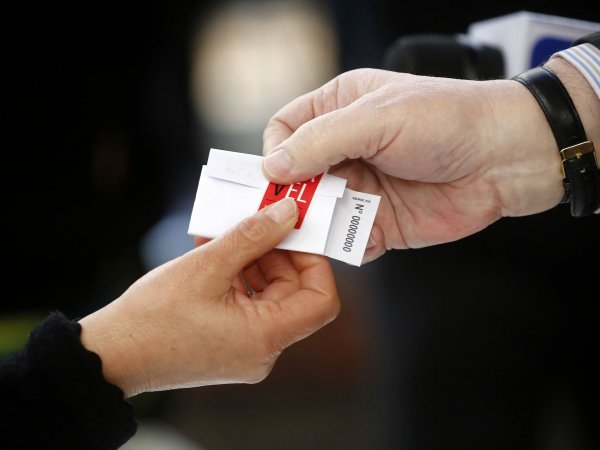 Voto electoral. Servel. Plebiscito Constitucional