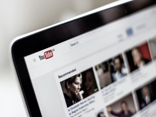 Página web de YouTube