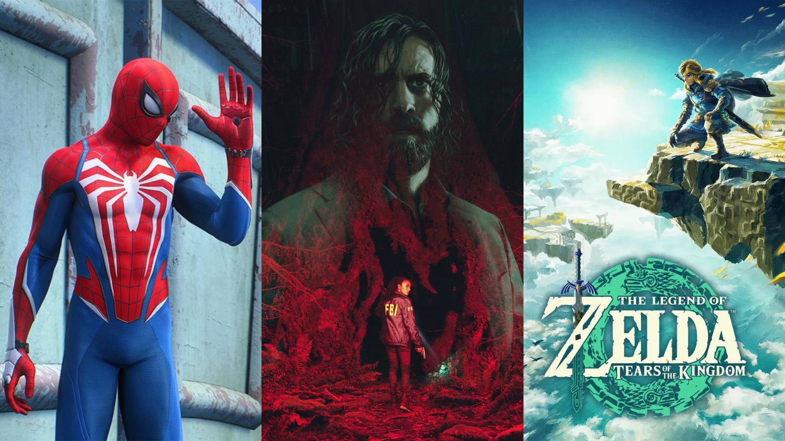 Marvel's Spider-Man 2, Alan Wake 2 y The Legend of Zelda: Tears of the Kingdom