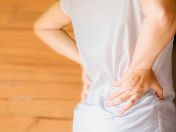 Persona con problema en la cadera.