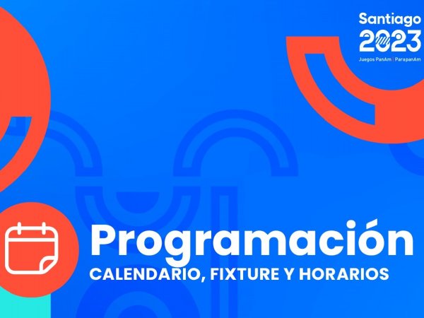 Programación juegos Parapanamericanos Santiago 2023