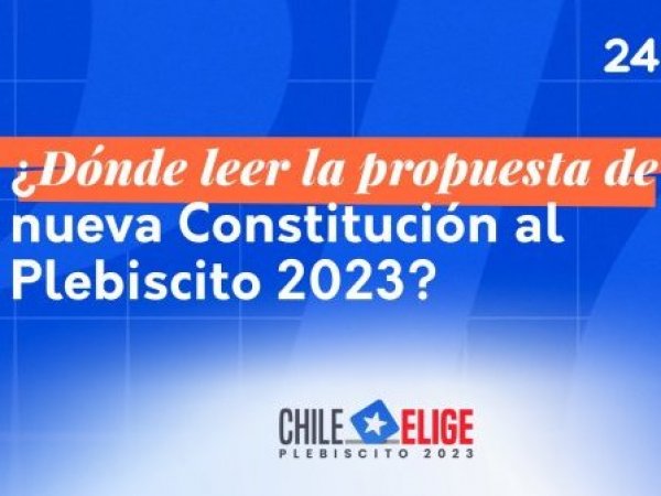 Dónde leer la propuesta de nueva constitución