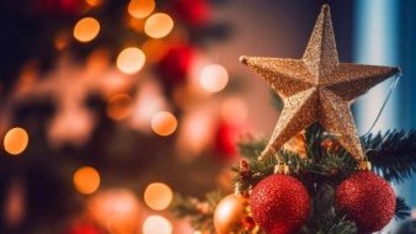 Decoraciones para árboles de navidad.