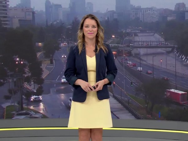 Carla Zunino presentando 24 AM