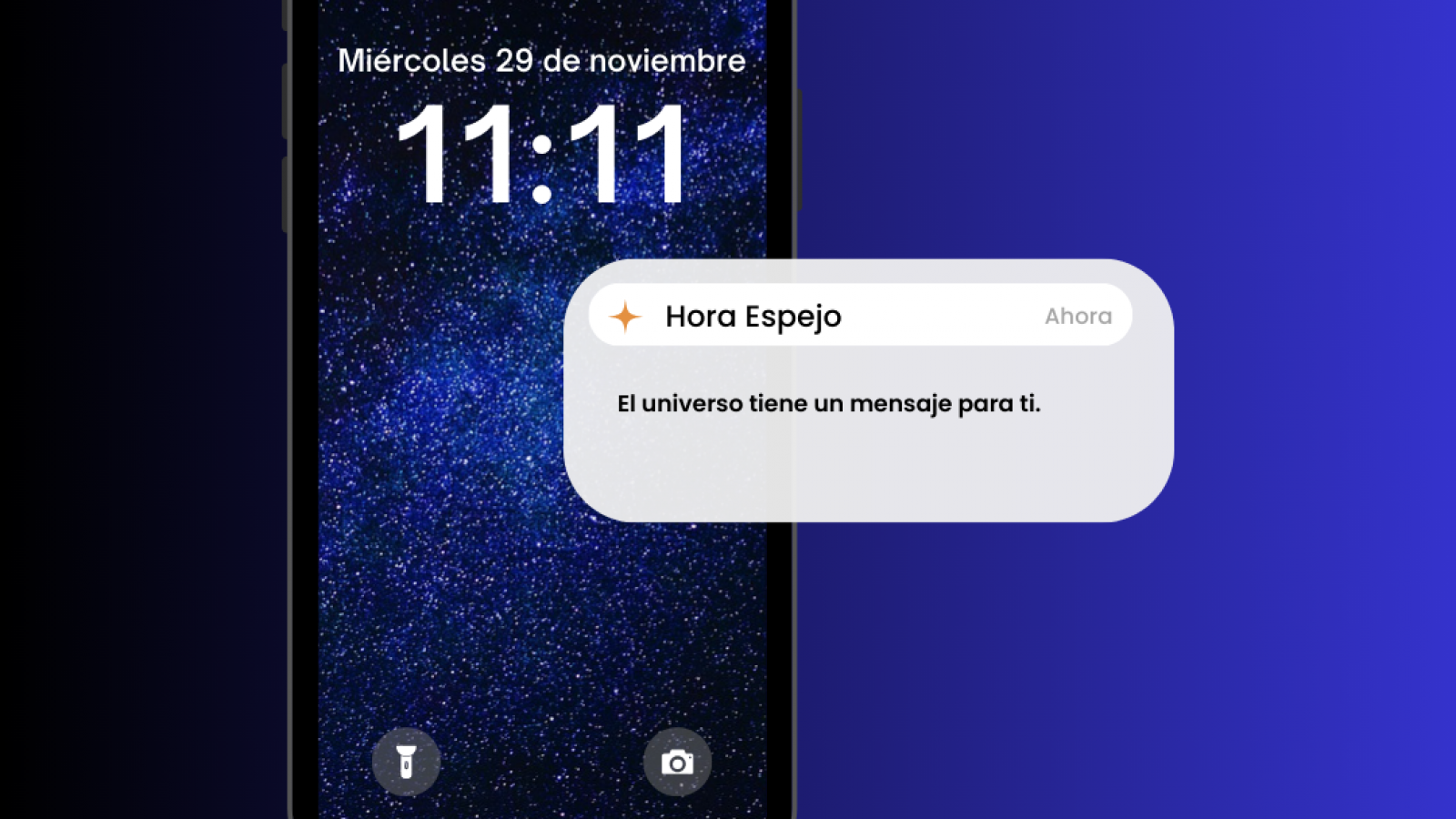 Hora espejo en teléfono. Qué significa el 11:11