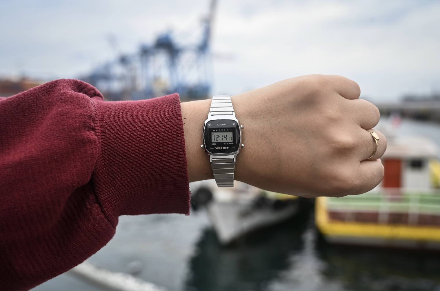 Reloj de muñeca. Cambios de hora.