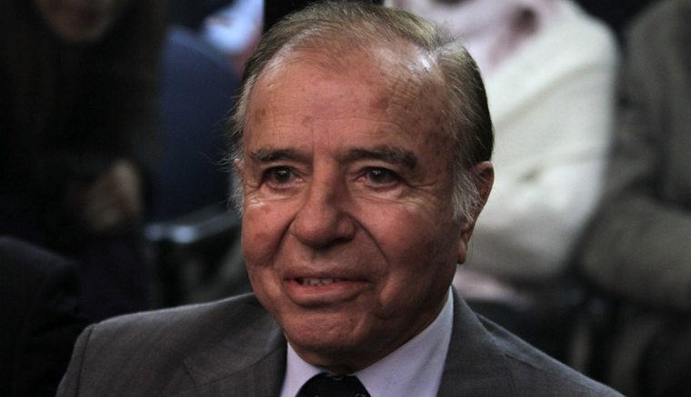 Efemérides de hoy 1 de diciembre. Carlos Menem