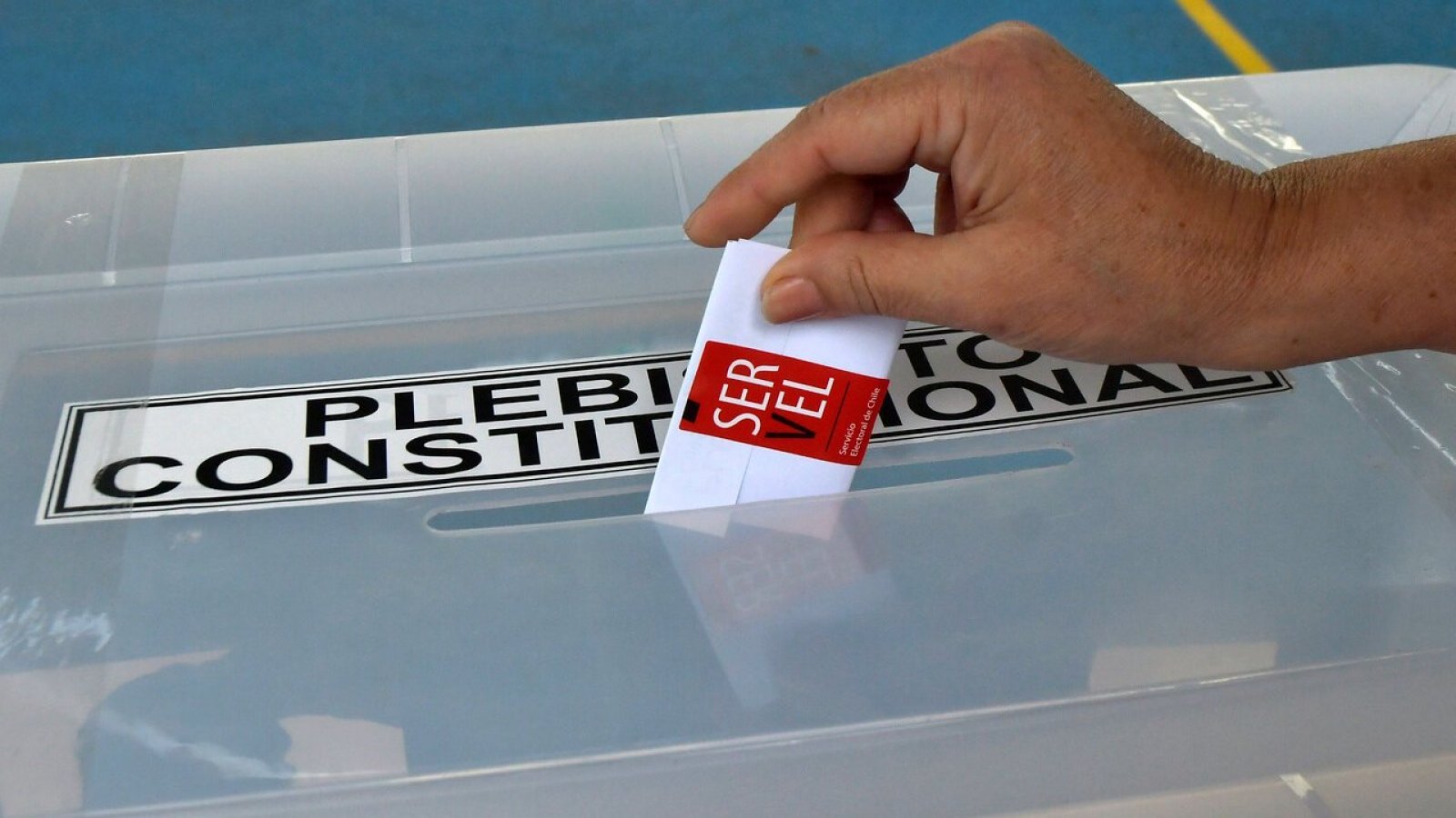 Cómo doblar el voto. Plebiscito 2023.