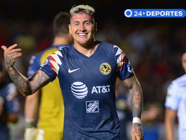 Nicolás Castillo jugando por el América