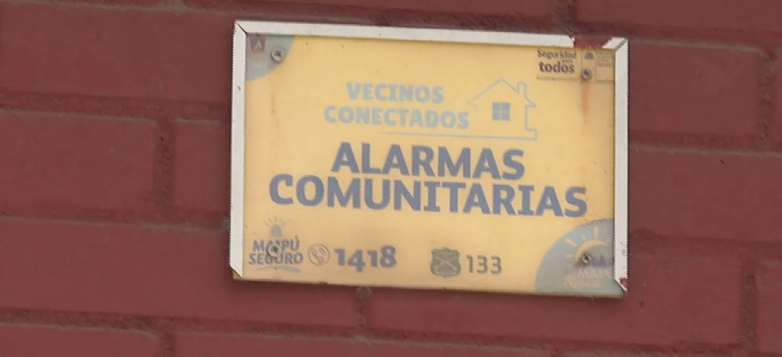 ¡Cuidado! Vecinos organizados contra la delincuencia