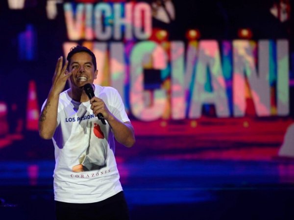 Vicho Viciani en el Festival del Huaso de Olmué.