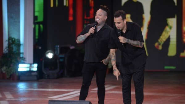 Cebolla y Bodoque en el Festival de Olmué 2024.