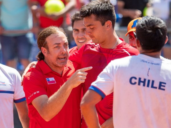 Nicolás Massú en la Copa Davis