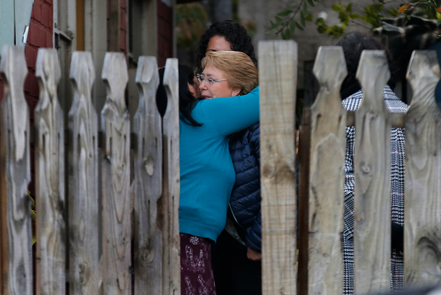 Michelle Bachelet visita a Nabila Rifo