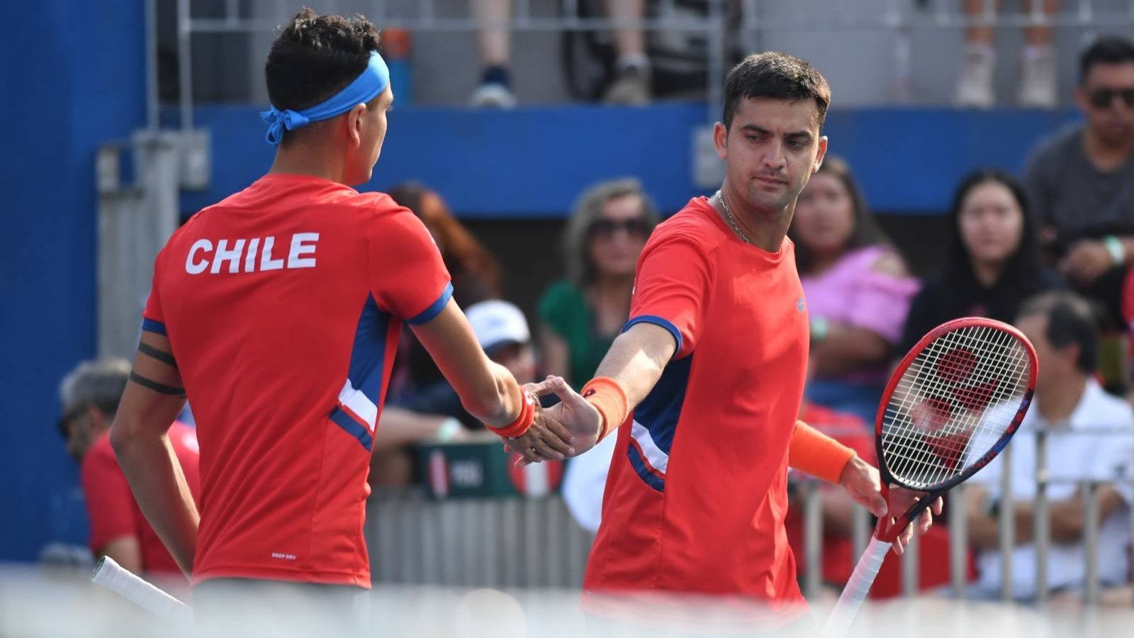 Alejandro Tabilo y Tomás Barrios en Copa Davis.