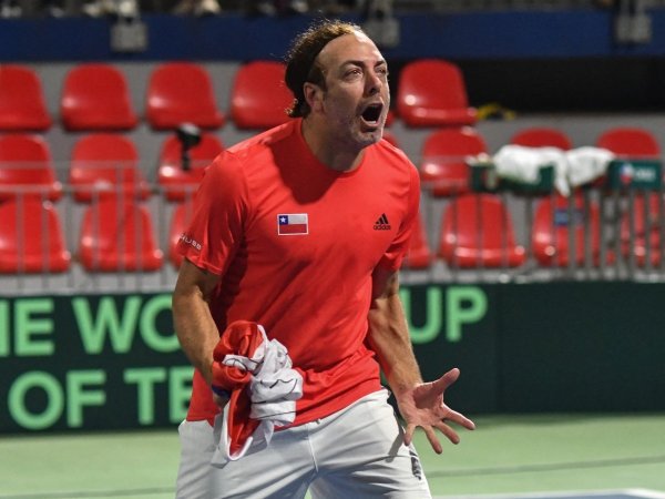 Nicolás Massú en la Copa Davis