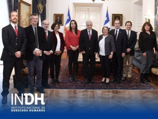 INDH reconoce labor de expresidente Piñera a la restauración de la democracia