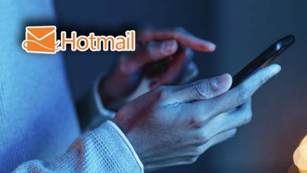 Iniciar sesión en Hotmail en celulares.