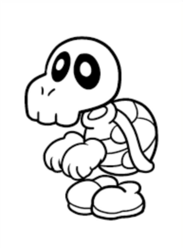 10 dibujos fáciles de Mario Bros para colorear e imprimir