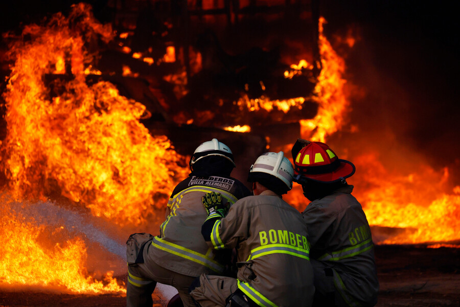 Incendios de Viña del Mar 2024. Foto: Aton.