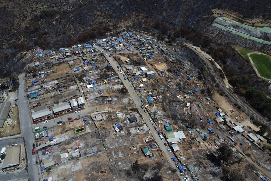 Incendios en Valparaíso