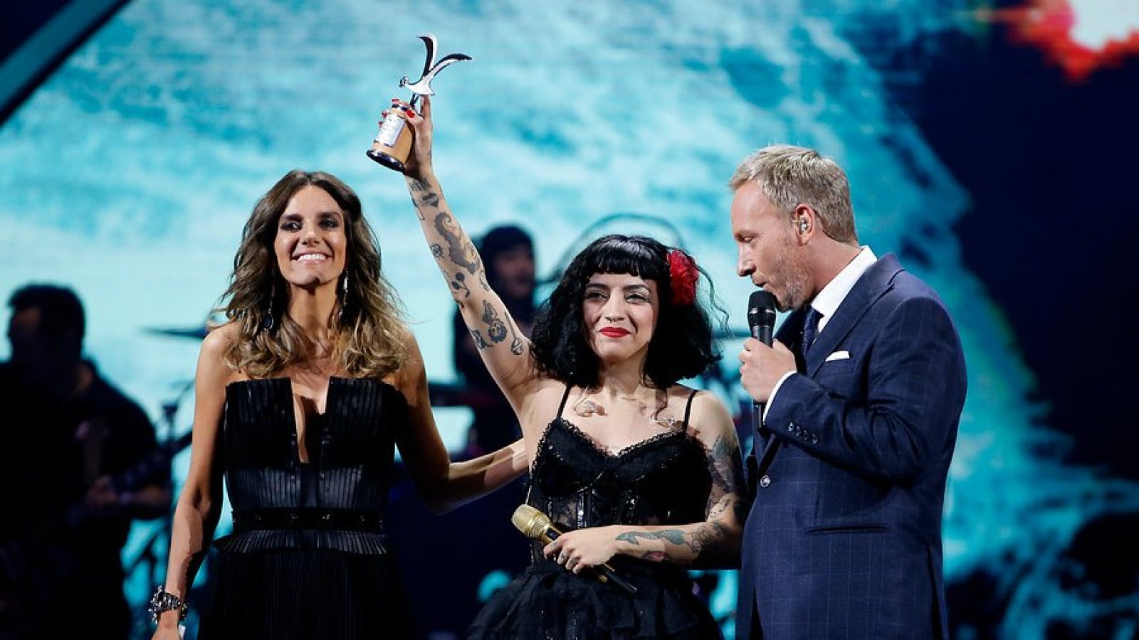 Gaviota y otros premios del Festival de Viña del Mar.