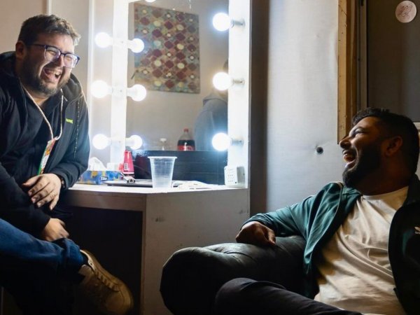 Luis Slimming y Marcelo Valverde