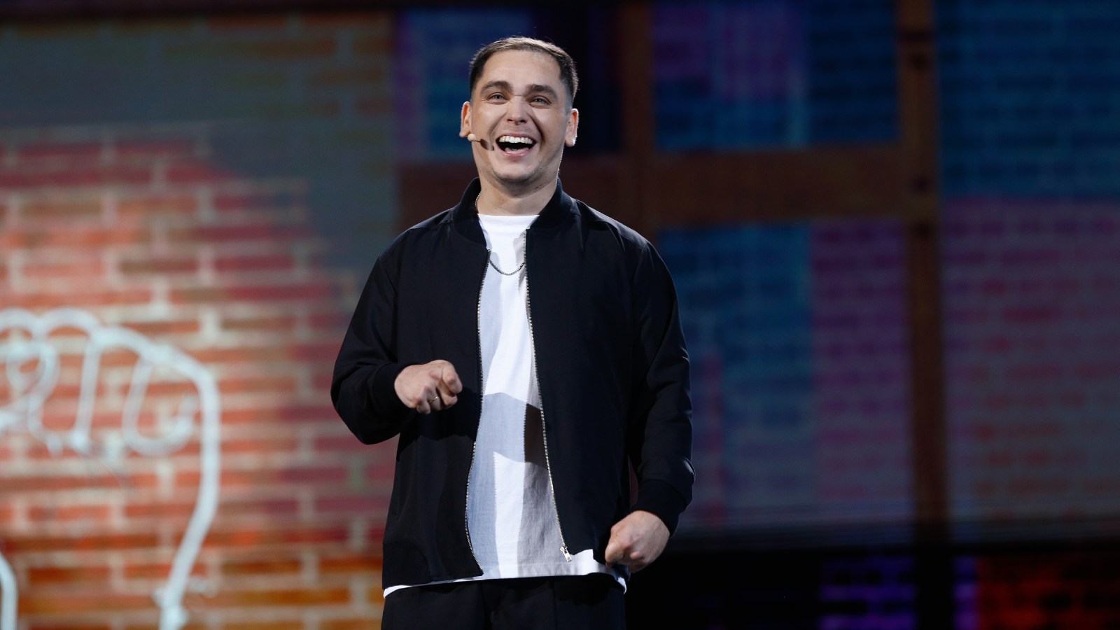 Lucho Miranda actuando en el Festival de Viña del Mar