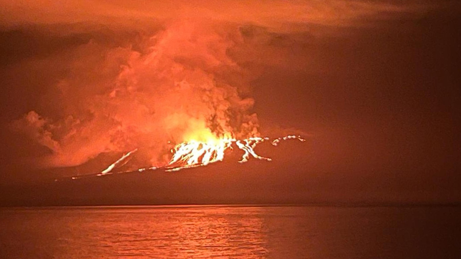 Volcán La Cumbre Galápagos