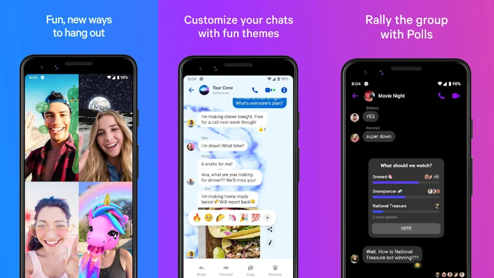 Facebook Messenger pantallazos