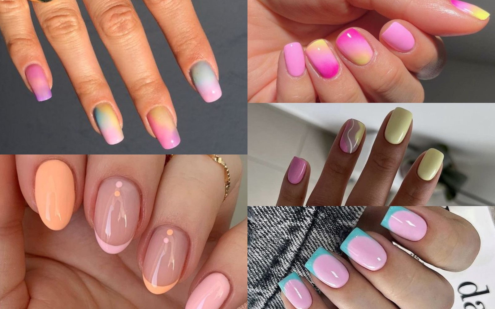 Uñas de colores