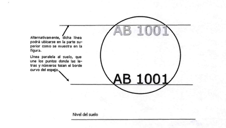 Características del grabado de patente