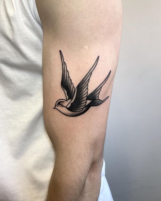 tatuaje golondrina