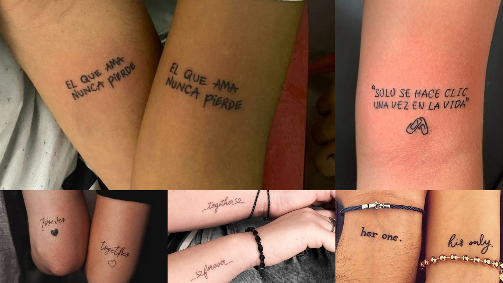 Frases para tatuarse en pareja 4