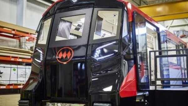 Nueva maqueta de vagón para el Metro de Santiago