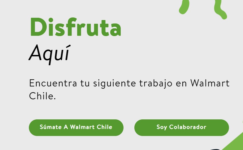 Empleo en Walmart