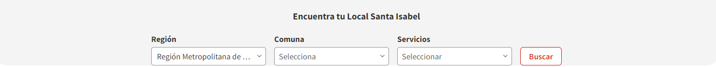 ¿Cómo buscar tu local de Santa Isabel más cercano?