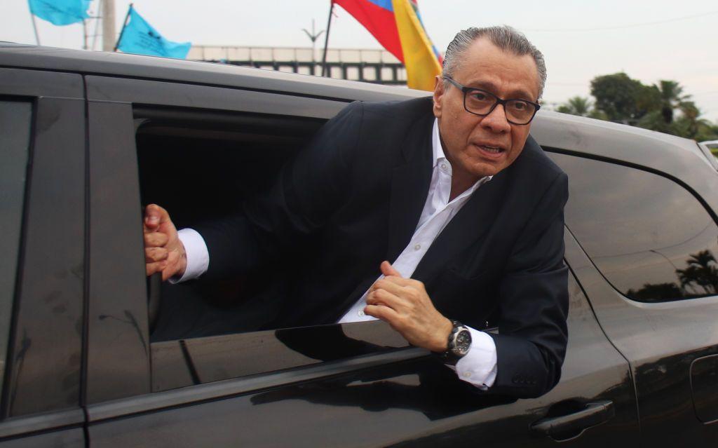 Jorge Glas a finales de 2022. 